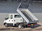 Iveco Daily 35C21 3-Zijdige Kipper Dubbel Cabine 210PK 3.0L, Auto's, Automaat, Stof, 4 cilinders, Iveco