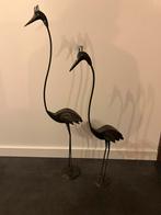 2 metalen vogels, Antiek en Kunst, Kunst | Designobjecten, Ophalen
