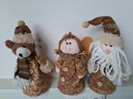 3 kerstfiguren nieuw, Diversen, Kerst, Ophalen of Verzenden, Nieuw