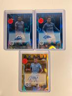 Manchester City autograph bundel (topps chrome 2024-2025), Ophalen of Verzenden, Zo goed als nieuw, Buitenlandse clubs, Poster, Plaatje of Sticker