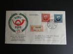 eerstedag enveloppe FDC voorloper UPU 1949, Ophalen of Verzenden, Beschreven, Nederland