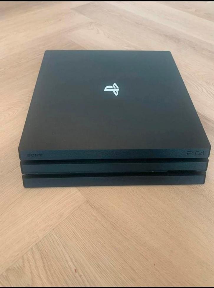 PS4 Pro + Controller - Topconditie!, Spelcomputers en Games, Spelcomputers | Sony PlayStation 4, Zo goed als nieuw, Pro, 1 TB