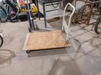 Professionele plateauwagen  transportkar platform kar, Doe-het-zelf en Verbouw, Transportwagens, Caddie trolley, 100 liter of meer