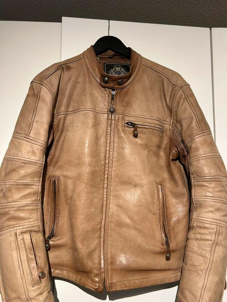 Roland Sands Design RSD leren motorjas, Motoren, Kleding | Motorkleding, Jas | leer, Heren, Tweedehands, Ophalen of Verzenden