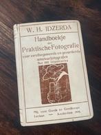ANTIEK: Idzerda Fotografie Handboek 1916, Boeken, Gelezen, Fotografie algemeen, Ophalen of Verzenden, Idzerda