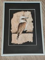 Kookaburra in lijst, Ophalen of Verzenden