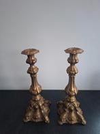 Oude Kerkkandelaren - 38cm Hoog, Ophalen of Verzenden, Koper of Brons