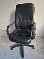 Grote, comfortabele bureaustoel, Gebruikt, Zwart, Ophalen of Verzenden, Bureaustoel