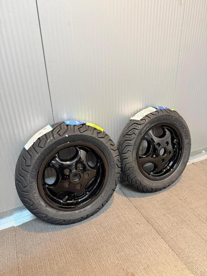 Piaggio Zip 2000 H2o velgenset wielen set velgen wielset h20, Fietsen en Brommers, Brommeronderdelen | Scooters, Nieuw, Piaggio