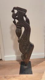 Antieke Indiase balkonsteun, handgesneden, Ophalen