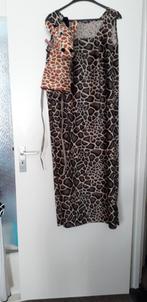 Giraffen jurk, 38/40 met muts  alleen afhalen in vaals telef, Ophalen, Zo goed als nieuw, Maat 38/40 (M), Carnaval