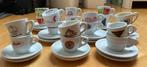 18 Italiaanse espressokopjes met schotels., Huis en Inrichting, Keuken | Servies, Ophalen, Zo goed als nieuw, Overige stijlen