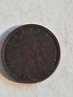 Oude 1/2 Cent Munt - Koning Willem III, Ophalen of Verzenden, Koning Willem III, 1 cent, Losse munt