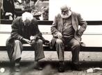 bedelaar dakloze zwervers Unieke A3 Foto's jaren 80 Den Haag, Ophalen of Verzenden