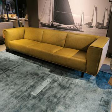 House of Dutchz 4 Zitsbank Dutchz 107 Leer in Kleur Kiwi beschikbaar voor biedingen