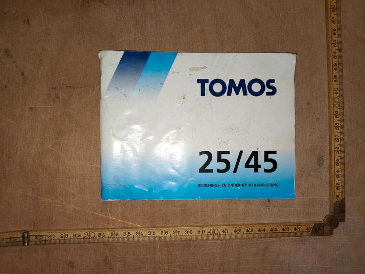 Tomos 25/45 handleiding    #leesdebeschrijving, Fietsen en Brommers, Handleidingen en Instructieboekjes, Gebruikt, Ophalen of Verzenden