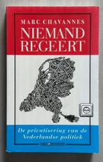 M. Chavannes - Niemand regeert, Ophalen of Verzenden, Zo goed als nieuw, M. Chavannes