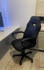 Zwarte gaming chair, Ophalen, Zo goed als nieuw, Zwart
