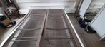 Gratis bedombouw  + 2 auping bedspiralen, Ophalen, Gebruikt, Tweepersoons, Bedbodem
