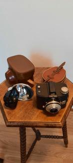 Agfa Clack Camera met Tas en Flitser, Ophalen of Verzenden, Gebruikt, Compact, Overige Merken