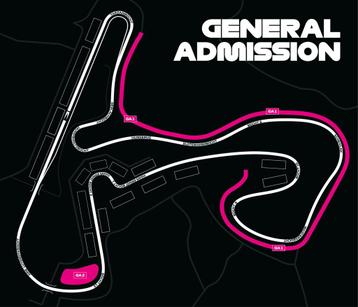 2x ZAT/ZON Dutch GP GENERAL ADMISSION 1 beschikbaar voor biedingen