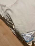 Donsdekbed Carrero 135x200 64% dons 35% vieren ZGAN schoon, Huis en Inrichting, Eenpersoons, Verzenden, Wit, Deken of Dekbed