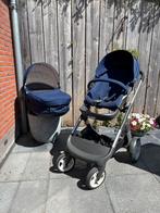 Zeer complete en nette Stokke Crusi kinderwagen combiwagen, Gebruikt, Combiwagen, Met reiswieg, Ophalen