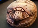 Antiek Scarabee Egypte Hiërogliefen Cartouche, Ophalen of Verzenden