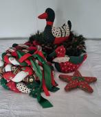 Verzameling kerst patchwork.  Kerstkrans, ster en eenden, Diversen, Kerst, Ophalen of Verzenden