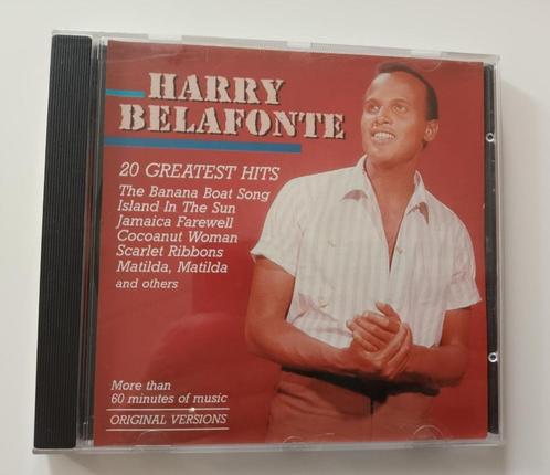 CD Harry Belafonte, 20 Greatest Hits, Cd's en Dvd's, Cd's | Pop, 1980 tot 2000, Ophalen of Verzenden