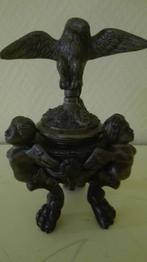 antiek bronzen inktpot venetiaans, Ophalen of Verzenden