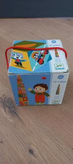 Blokkentoren Djeco 10 cubes, Kinderen en Baby's, Speelgoed | Kinderpuzzels, Gebruikt, Ophalen of Verzenden