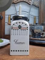 uit oma's keuken nostalgische oud art deco cacao voorraadpot, Ophalen of Verzenden