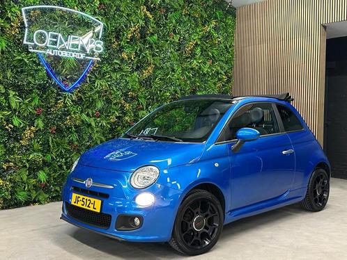 Fiat 500 C 1.2 Lounge / Cabrio / PDC / Leder / Virtual, Auto's, Fiat, Bedrijf, Te koop, 500C, ABS, Airbags, Airconditioning, Centrale vergrendeling