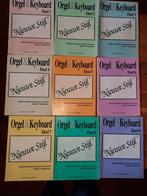 lesboek- keyboard & orgel deel 1 tm 9 volledige set, Gebruikt, Overige genres, Les of Cursus, Ophalen of Verzenden