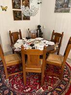 Antieke eetkamerset, Huis en Inrichting, Complete eetkamers, Ophalen of Verzenden, Zo goed als nieuw