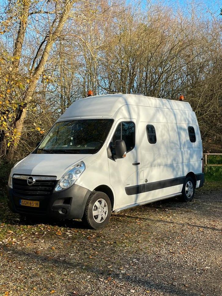 Camper Opel 2015 Wit Automaat, Auto's, Opel, Particulier, Movano, Diesel, Euro 5, Overige carrosserieën, Automaat, Origineel Nederlands