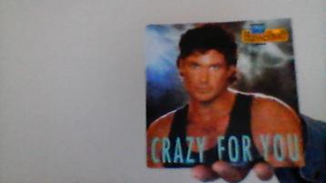 david haselhoff jukebox single crazy for you uit 1990 beschikbaar voor biedingen