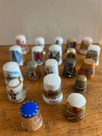 20 Vingerhoedjes Europa Collectie, Gebruikt, Reliëf, Ophalen of Verzenden, Buitenland