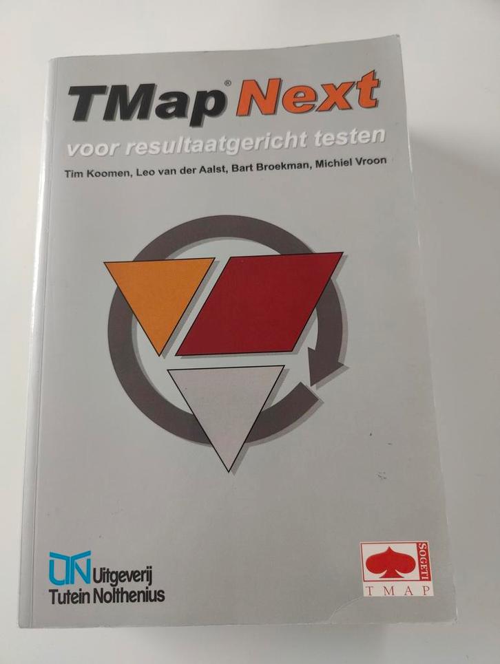 TMap Next - Resultaatgericht Testen, Boeken, Techniek, Gelezen, Overige onderwerpen, Ophalen of Verzenden