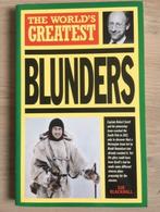 The world's greatest blunders - Sue Blackhall, Boeken, Taal | Engels, Gelezen, Non-fictie, Ophalen of Verzenden