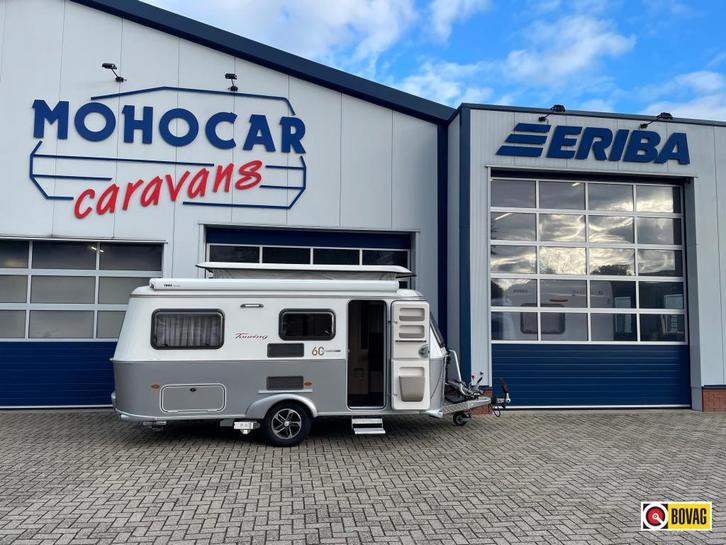 Eriba Touring - 60 Edition 542, Caravans en Kamperen, Caravans, tot en met 3, 750 - 1000 kg, Standaardzit, Eriba, Vast bed, Overige typen