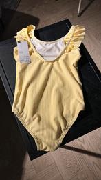 Badpak meisje geel mt 122-128 6-8 jaar, Meisje, Badpak, Nieuw, Hema