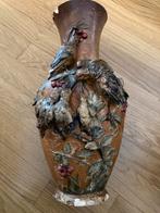 Vintage Vaas met Vogeldecoratie, Ophalen