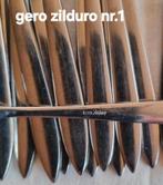 Gero Zilduro model Festi gladde spitse handvatten, Huis en Inrichting, Keuken | Bestek, Ophalen of Verzenden, Gebruikt, Rvs of Chroom