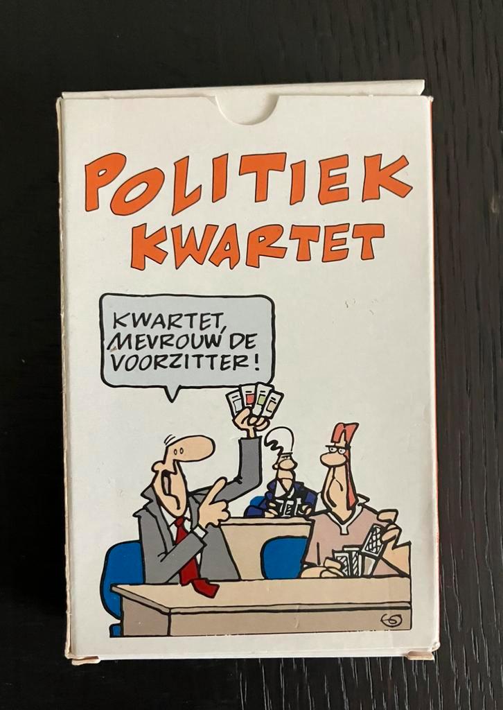 Politiek kwartet Persgroep Nederland, Verzamelen, Speelkaarten, Jokers en Kwartetten, Nieuw, Kwartet(ten), Ophalen of Verzenden