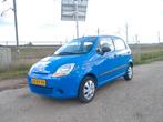 Chevrolet Matiz 0.8 Automaat 2005 Blauw Loop of Sloop, Auto's, Stof, Panda, Origineel Nederlands, Bedrijf