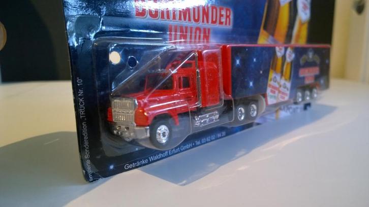 Grell werbemittel, ford 9000 van dortmunder union, Hobby en Vrije tijd, Modelauto's | 1:87, Gebruikt, Bus of Vrachtwagen, Overige merken