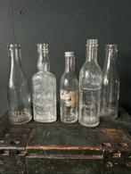 Vijf oude franse flesjes, Antiek en Kunst, Ophalen of Verzenden