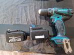 Makita BDF 446 schroefmachine met 2x 3.0ah, Doe-het-zelf en Verbouw, Gereedschap | Boormachines, Ophalen of Verzenden, Gebruikt